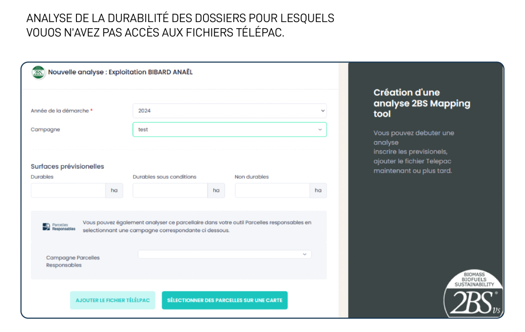 Analyse de la durabilité des dossiers pour lesquels vous n'avez pas accès aux fichiers télépac